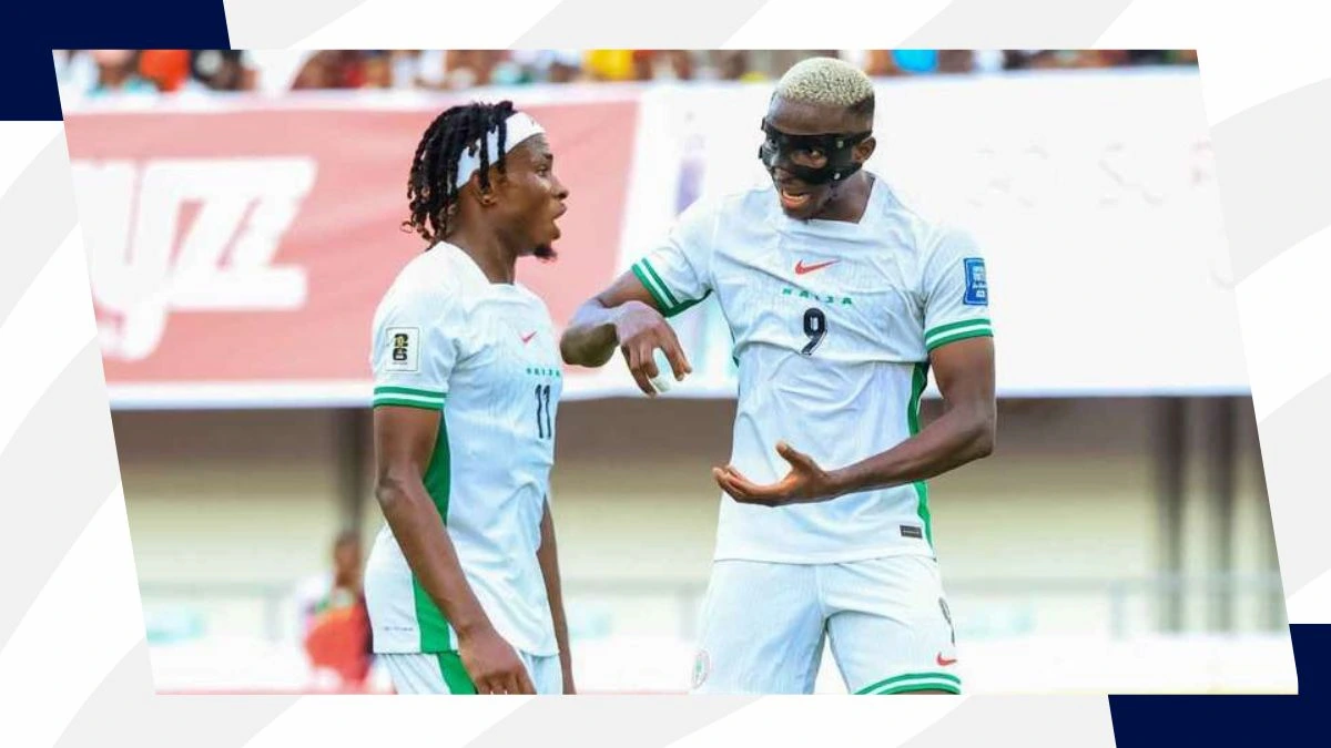 Osimhen and Lookman for Nigeria football team