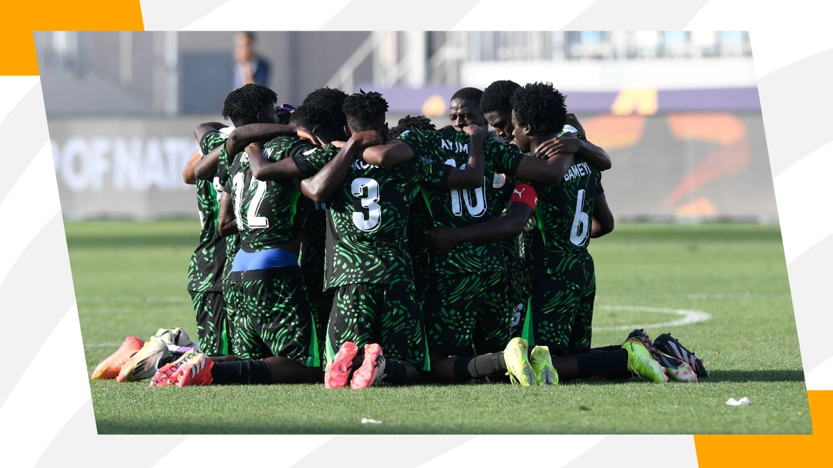 image 2025 U-20 AFCON: Nigeria bow out in semi-final to South Africa