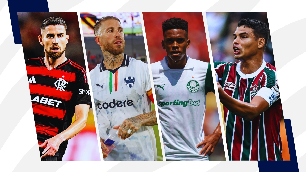 Flamengo, Monterrey, Palmeiras e Fluminense