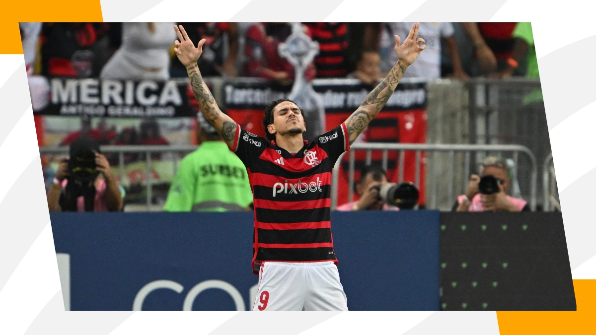 Pedro, a 6 goles de superar a Gabigol en Flamengo