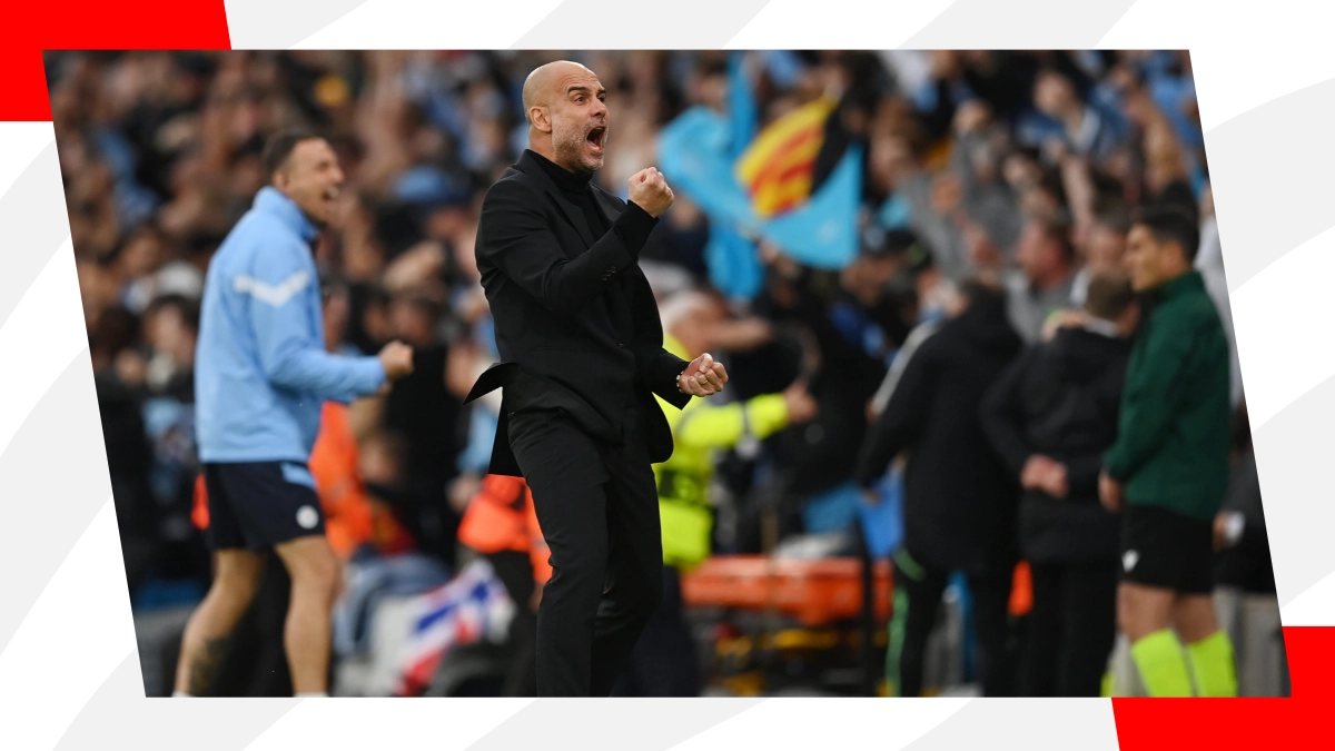 Pep Guardiola, entrenador del Manchester City