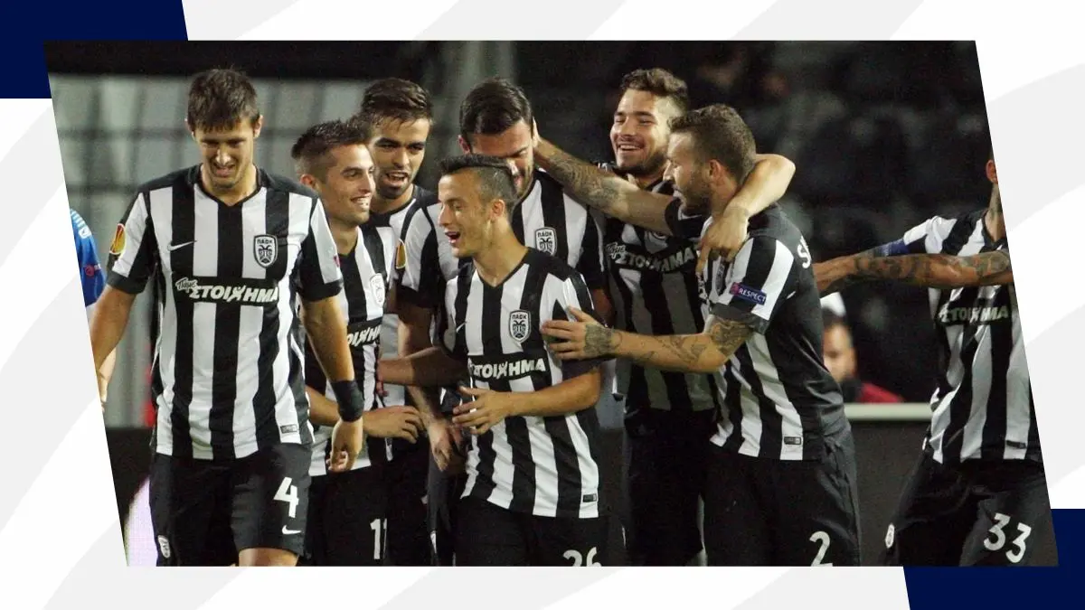 Poak FC celebrates goal
