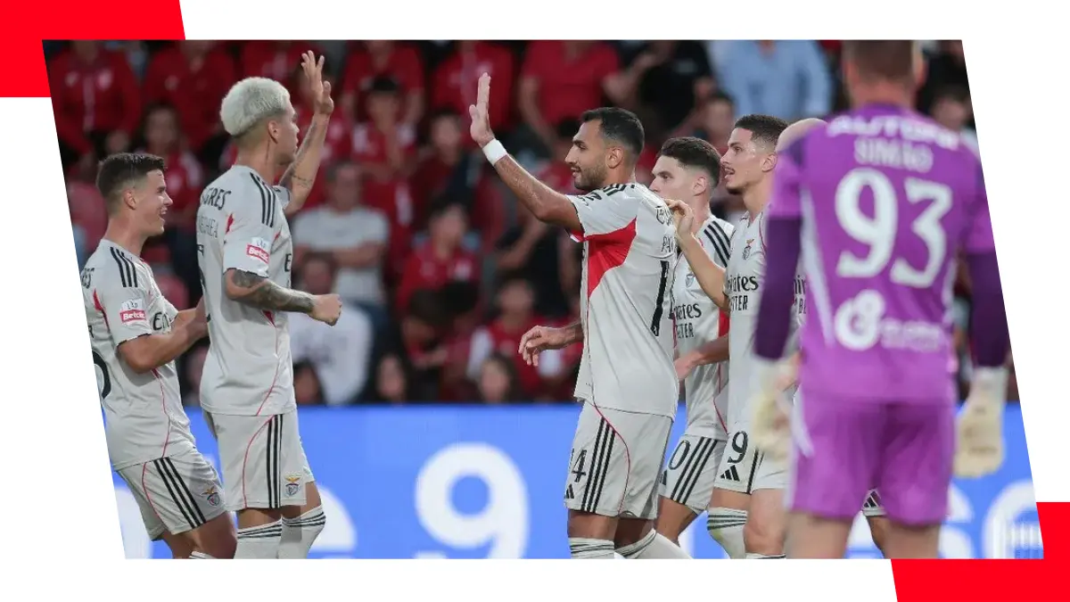 Benfica recebe lanterna-vermelha AVS a meio de eliminatória europeia