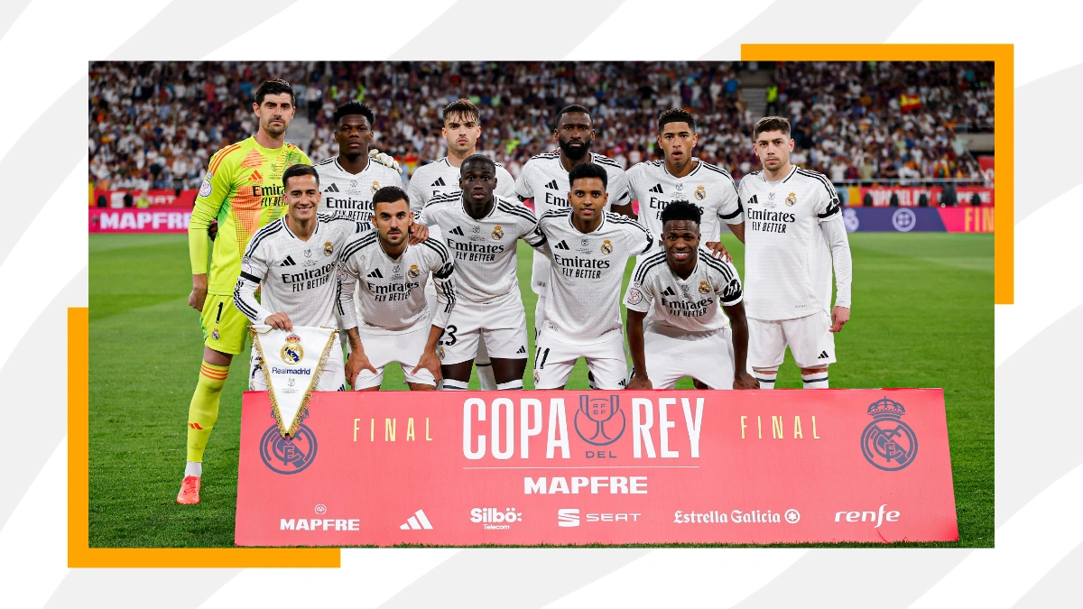 El Real Madrid en la final de Copa del Rey