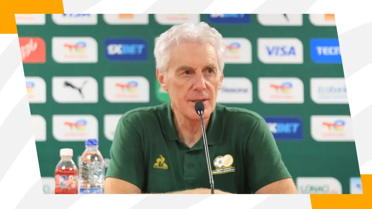 Football: Hugo Broos names South African preliminary squad for 2025 Africa Cup of Nations