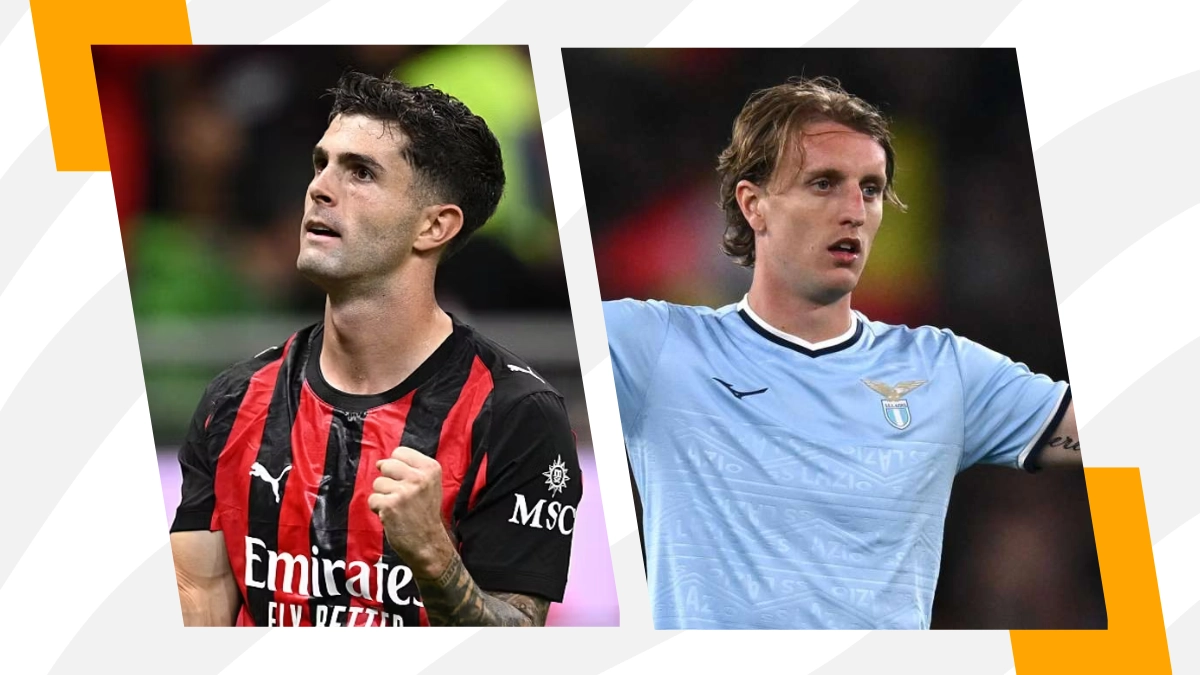 Pulisic e Rovella sono due degli infortunati di Milan-Lazio