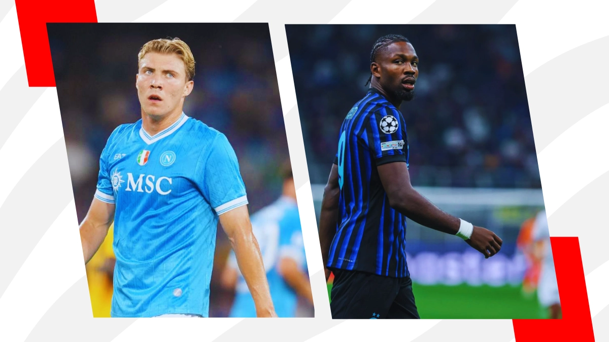 Napoli-Inter infortunati Hojlund Thuram
