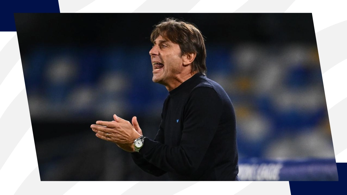 Antonio Conte allenatore del Napoli