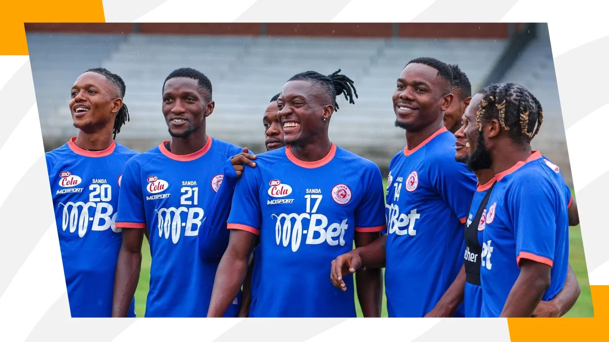simba players posing
