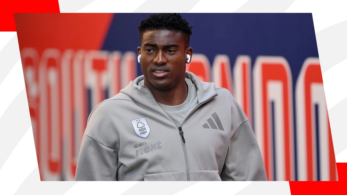 image Football: Nigeria and Nottingham Forest striker Taiwo Awoniyi showing 'positive' outlook after surgery