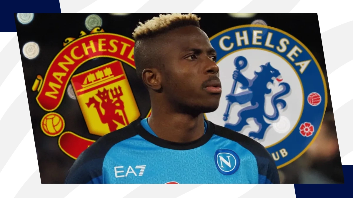 image Football: “Maybe Man Utd or Chelsea” - Eric Chelle on Victor Osimhen’s next club