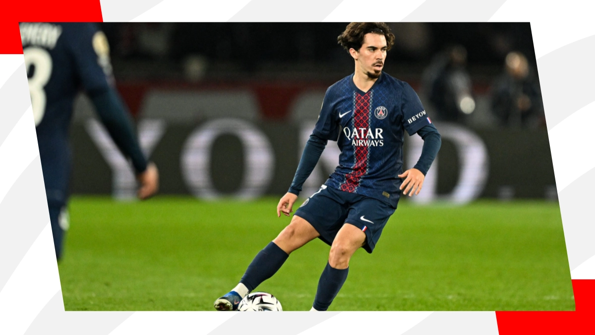 Vitinha dueño del mediocampo del PSG