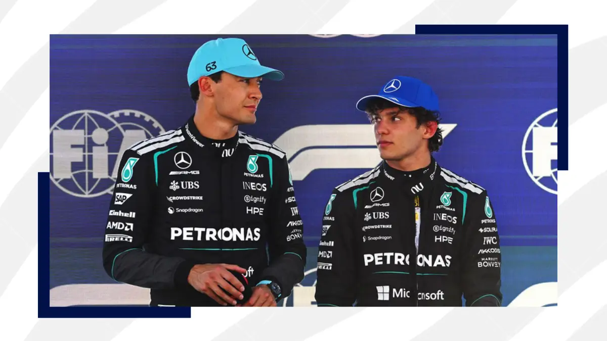 image Mercedes War Ignites: Can George Russell Stop Surging Antonelli in Madrid?