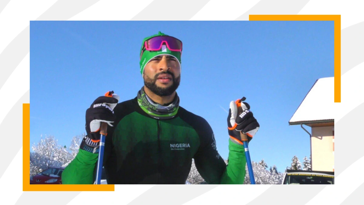 Samuel Ikpefan Nigeria’s sole participant at Winter Olympics in action this weekend