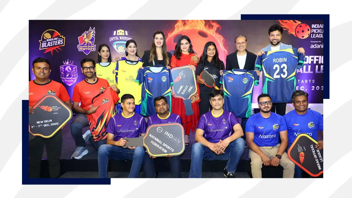Indian Pickleball League: Six Franchises Announced for Inaugural Season in Delhi