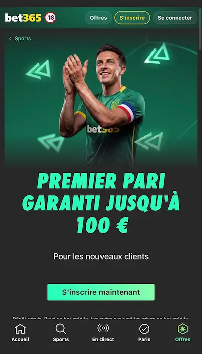 Lancement Bet365 France