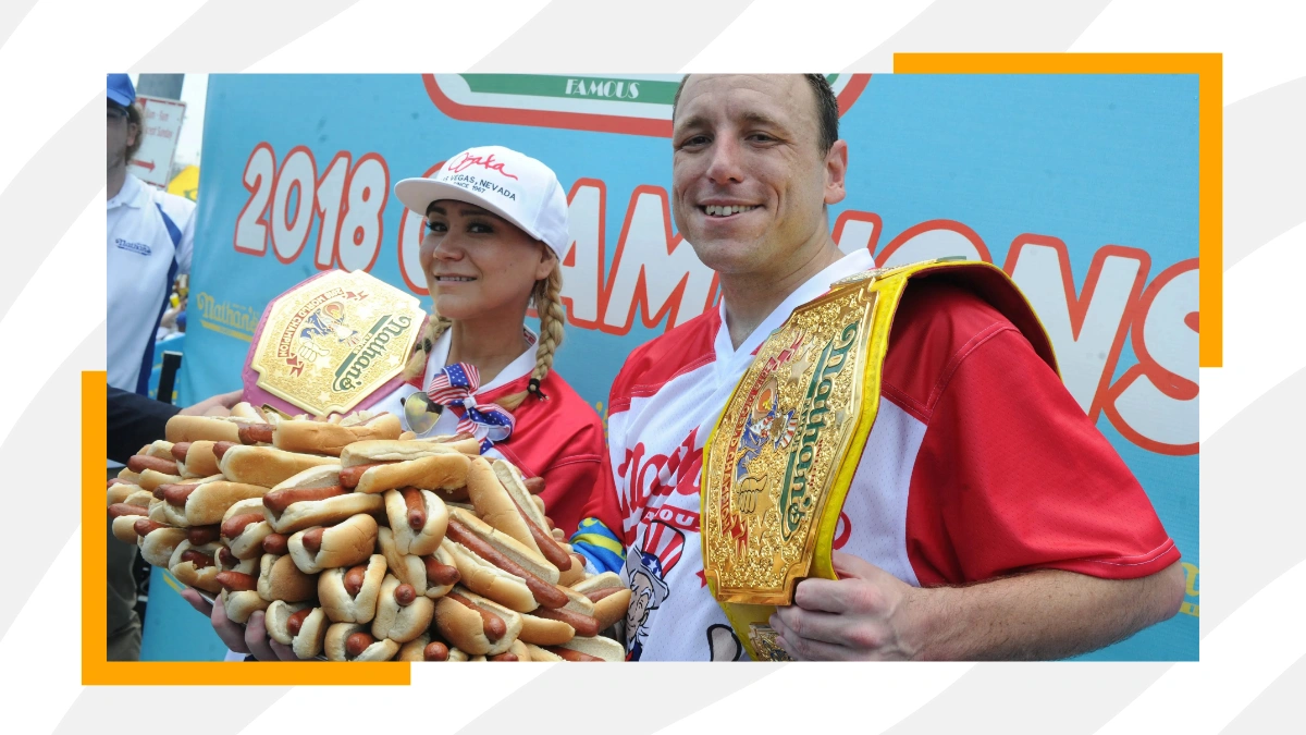 image Previewing the Upcoming Nathan's Famous Hot Dog Eating Competition