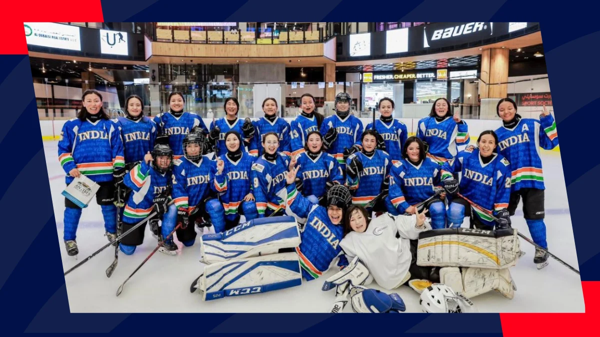 image Ice hockey: History made! India win bronze at 2025 IIHF Women's Asia Cup