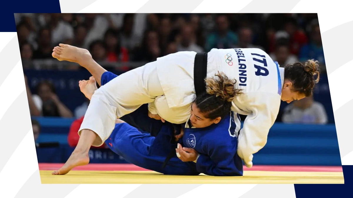 Italy's Alice Bellandi is coming off Olympic gold