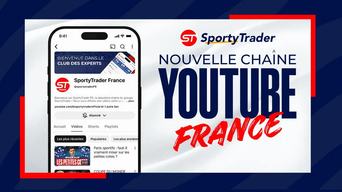 image Découvrez la chaîne SportyTrader 100 % paris sportifs en français !