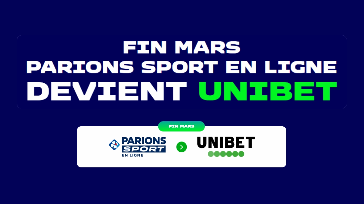 Parions Sport en Ligne devient Unibet dans quelques jours !