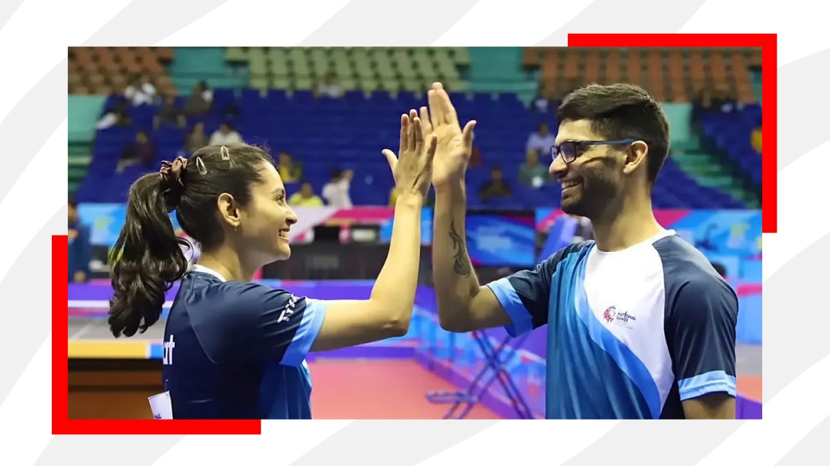 image Table Tennis: Manush Shah, Diya Chitale Crowned Mixed Doubles Champions at WTT Tunisia 2025