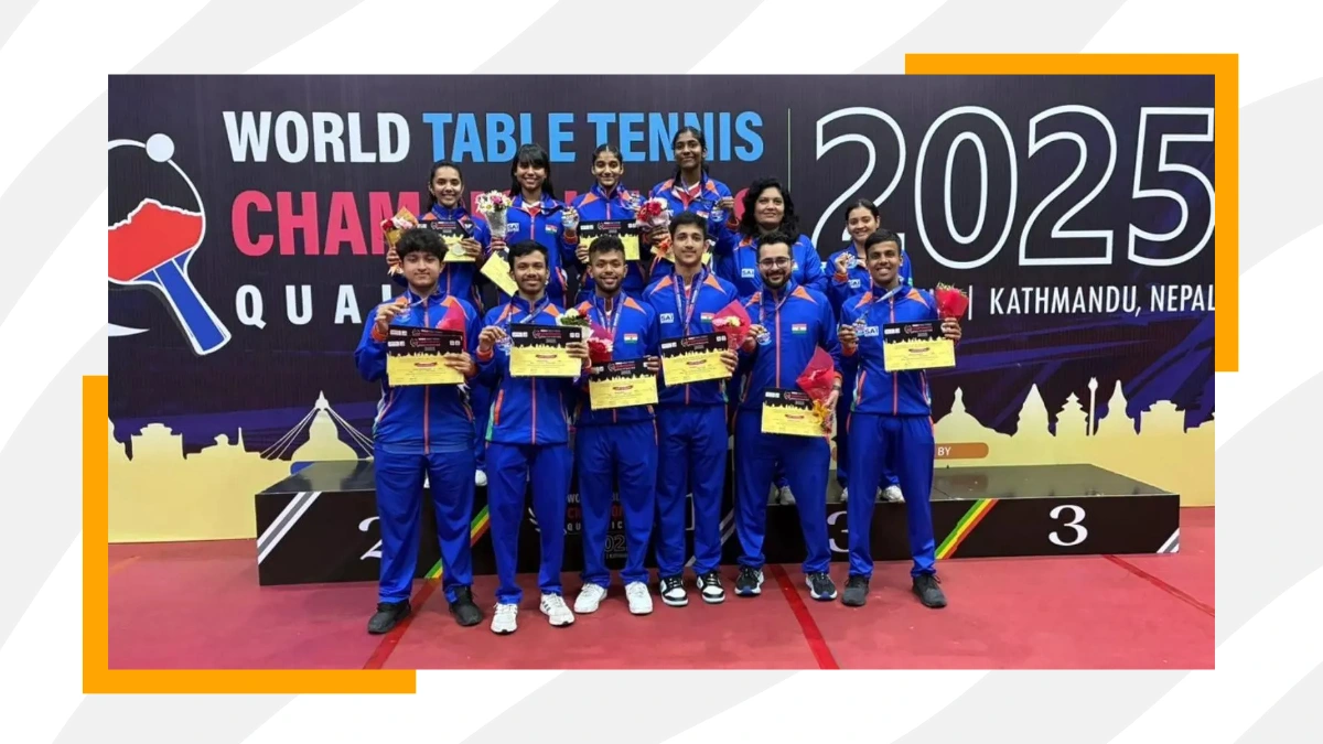 image Table Tennis: India's men and women's team qualifies for 2026 World TT Championships