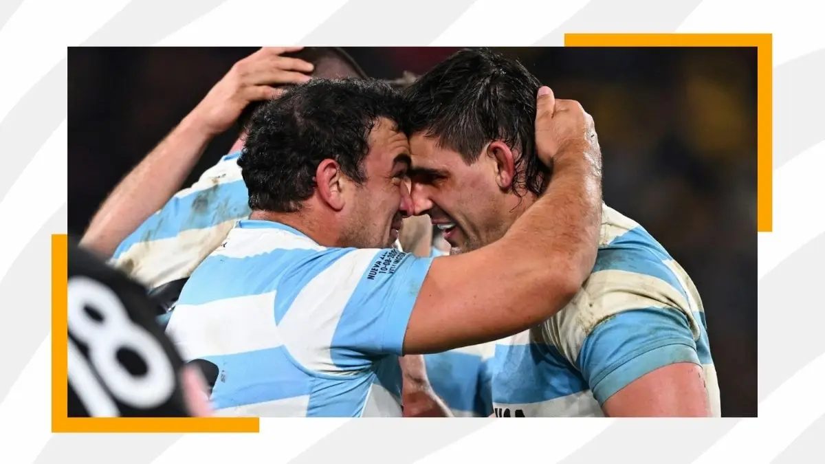 Argentina rugby national team in action