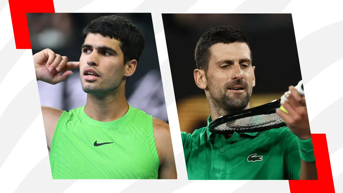 Carlos Alcaraz e Novak Djokovic fazem a final do Australian Open 2026