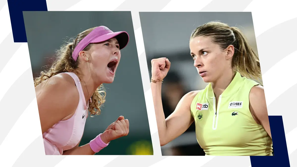 image Final feminina de Roland Garros tem Mirra Andreeva x Maja Chwalinska