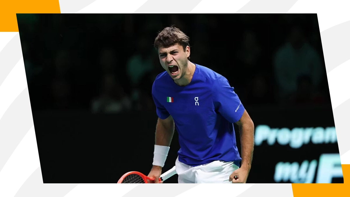 Cobolli oggi in campo nella finale di Coppa Davis