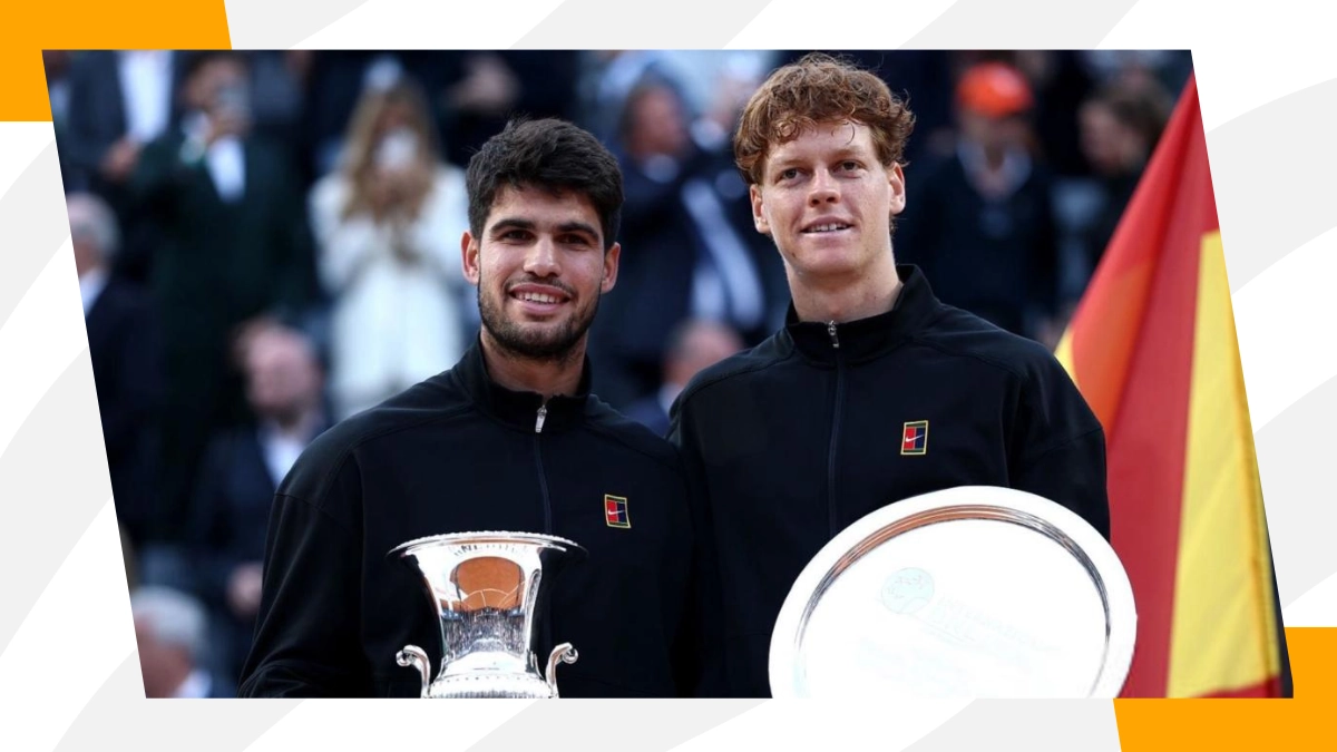 Alcaraz venció a Sinner en la final del Masters de Roma