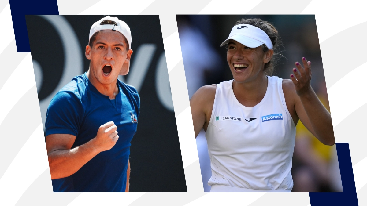 Solana Sierra y Sebastián Báez