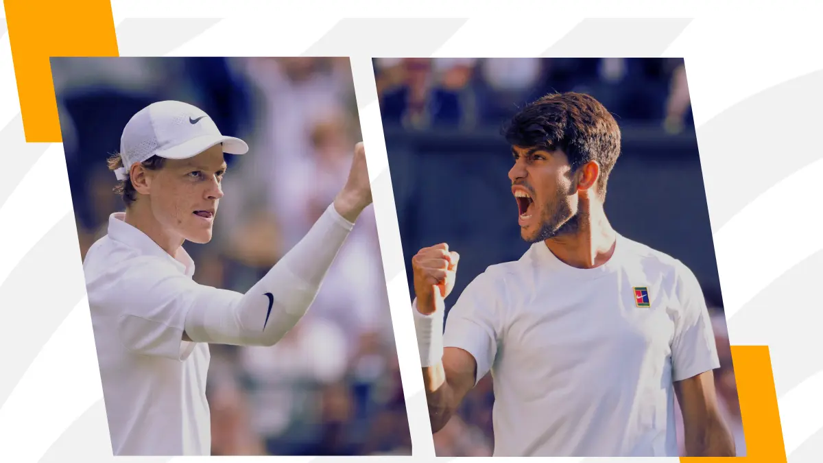 image Grande final de Wimbledon: Sinner ou Alcaraz, eis a questão!