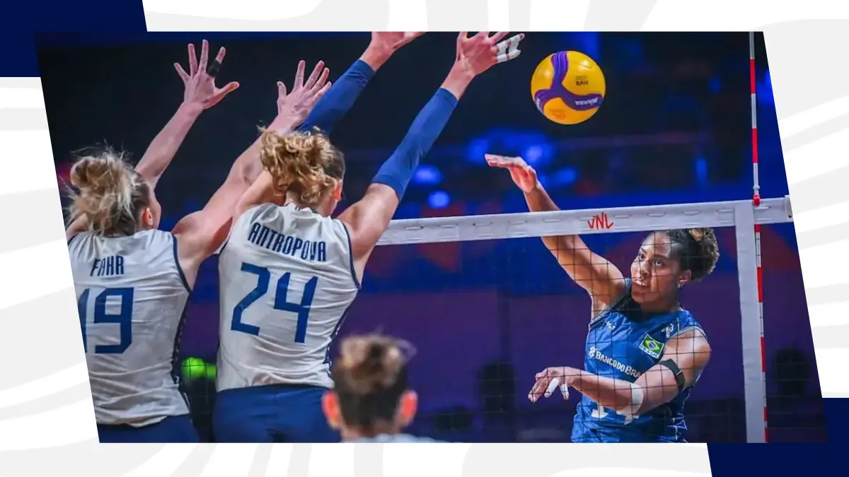 Brasil faz a final da VNL feminina 2026 contra a Turquia