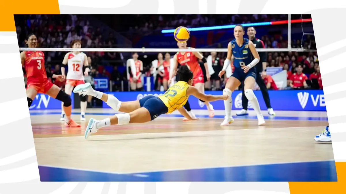 Brasil encara o Japão nas quartas de finais da VNL Feminina 2026